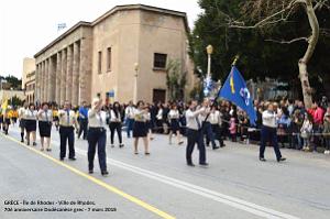 193- Rhodes- Defile Dodecanese grec